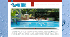 Desktop Screenshot of poolsharkz.com
